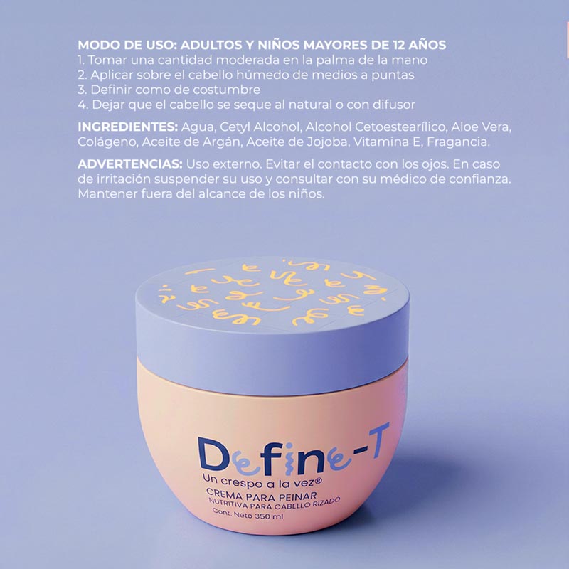 DEFINE-T CREMA DE PEINAR