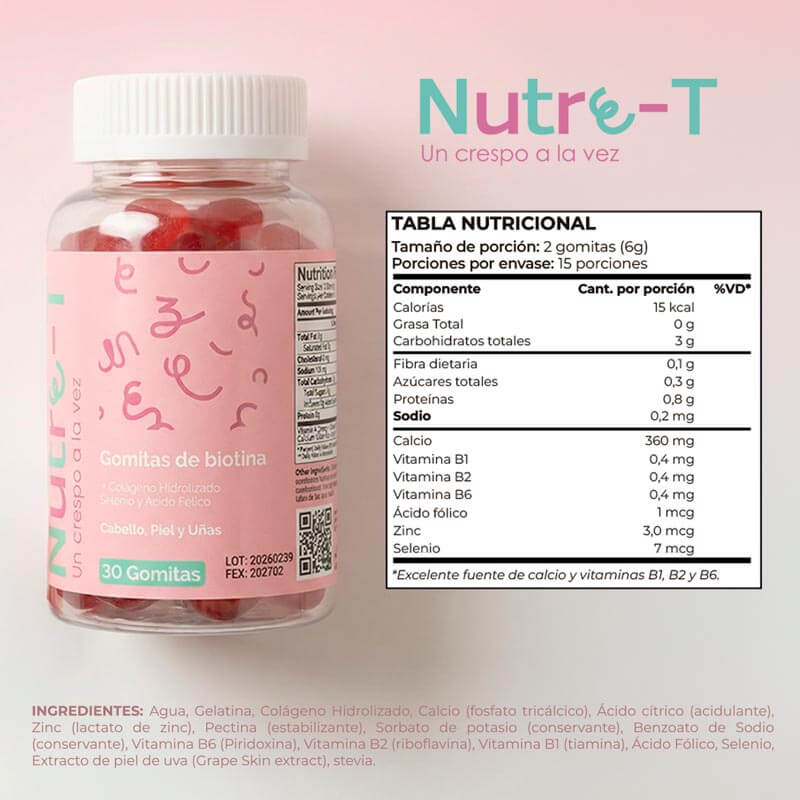 NUTRE-T - Lo que tu cabello necesita por dentro